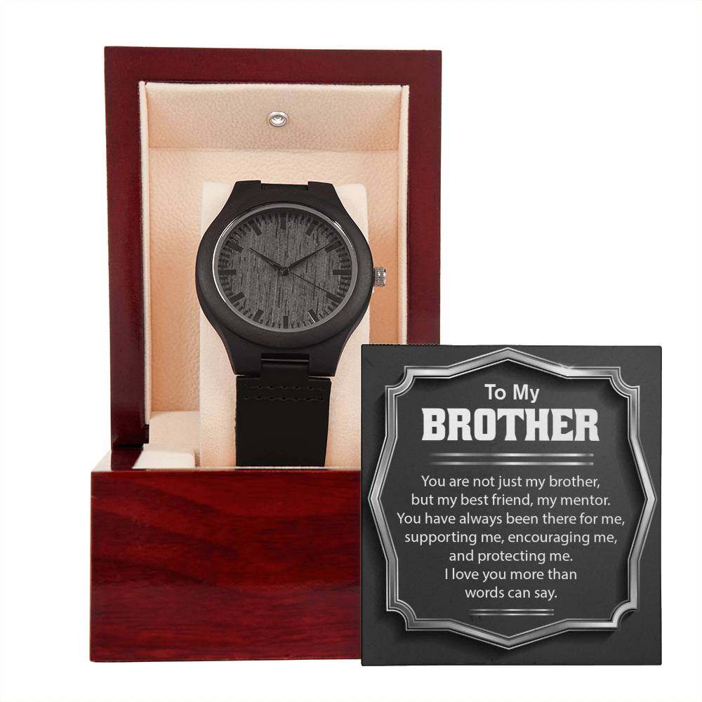 To My Brother - Watch With Message Card - Amour Doux Fine Jewelry 